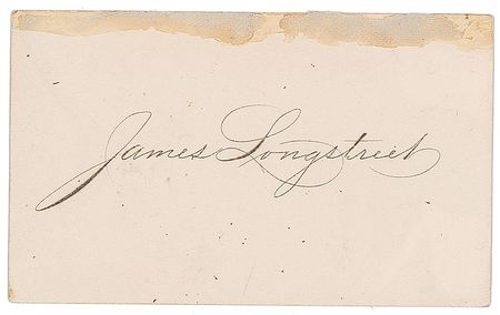 Lot #269 James Longstreet: Longstreet requests ?the end of the War Records? - Image 2