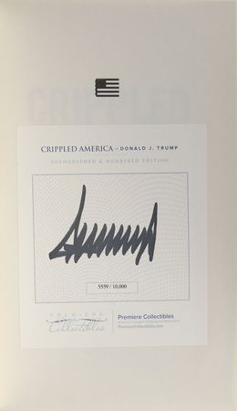 Lot #109 Donald Trump Book - Image 1