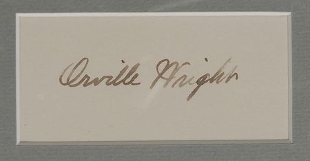 Lot #309 Orville Wright Signature - Image 2