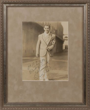Lot #751 Clark Gable Signed Photograph - Image 2