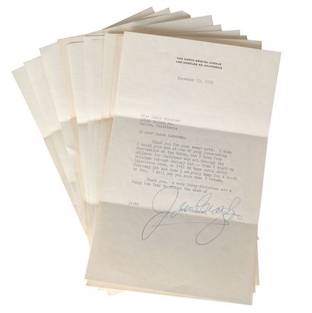 Lot #723 Joan Crawford: Two decades of correspondence with Crawford - Image 2