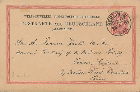 Lot #187 Rudolf Virchow Handwritten Letter Signed - Image 2