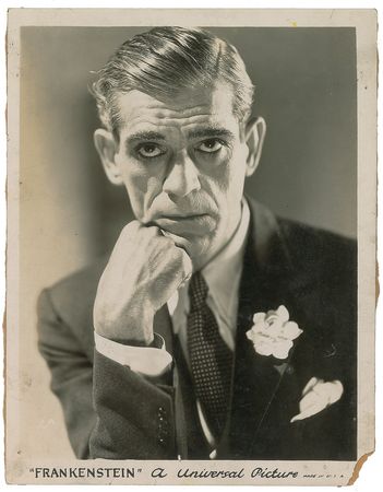 Lot #768 Boris Karloff Photograph - Image 1