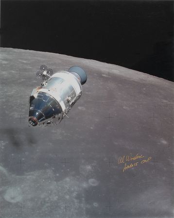 Lot #343 Apollo 15 Signed Photograph - Image 2