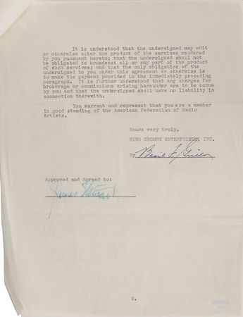 Lot #826 James Stewart - Image 2