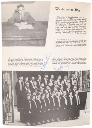 Lot #504 Buddy Holly Yearbook - Image 2