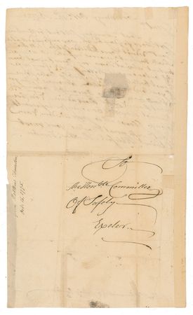 Lot #112 New Hampshire: Matthew Thornton: ?They will be ready to Represent the Colony??New Hampshire?s delegation for a critical 1775 conference with Washington - Image 2