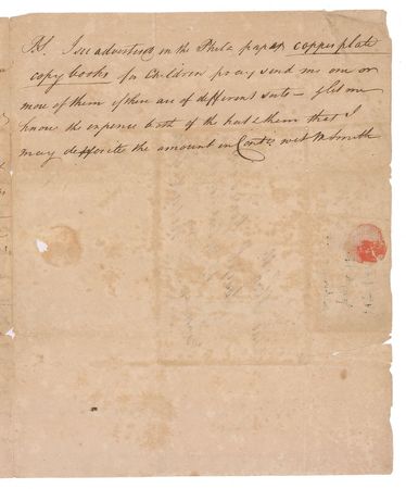 Lot #154 North Carolina: William Hooper: Hooper sends word of British movement to fellow Southern signer Joseph Hewes: ?It is said that the Enemy have all of them returned to Augustine except the 71st Regt which is ordered to N York? - Image 3