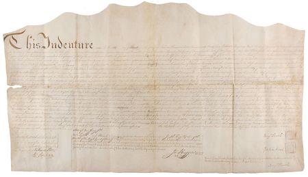 Lot #137 Pennsylvania: Benjamin Rush: The Rush-Stockton family estate - Image 1