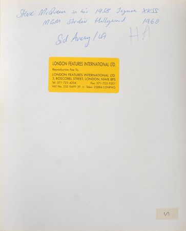 Lot #788 Steve McQueen Photograph - Image 2