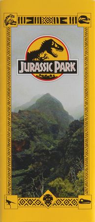 Lot #685 Jurassic Park Brochure Prop - Image 1