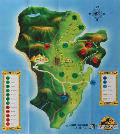 Lot #685 Jurassic Park Brochure Prop - Image 2