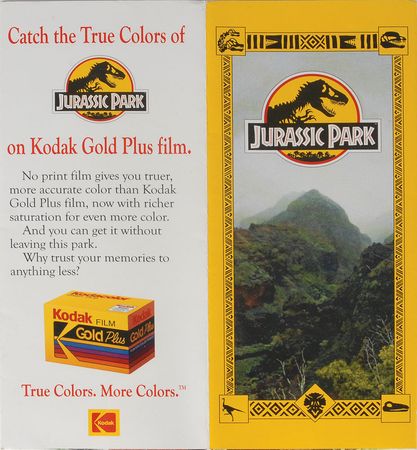 Lot #685 Jurassic Park Brochure Prop - Image 3