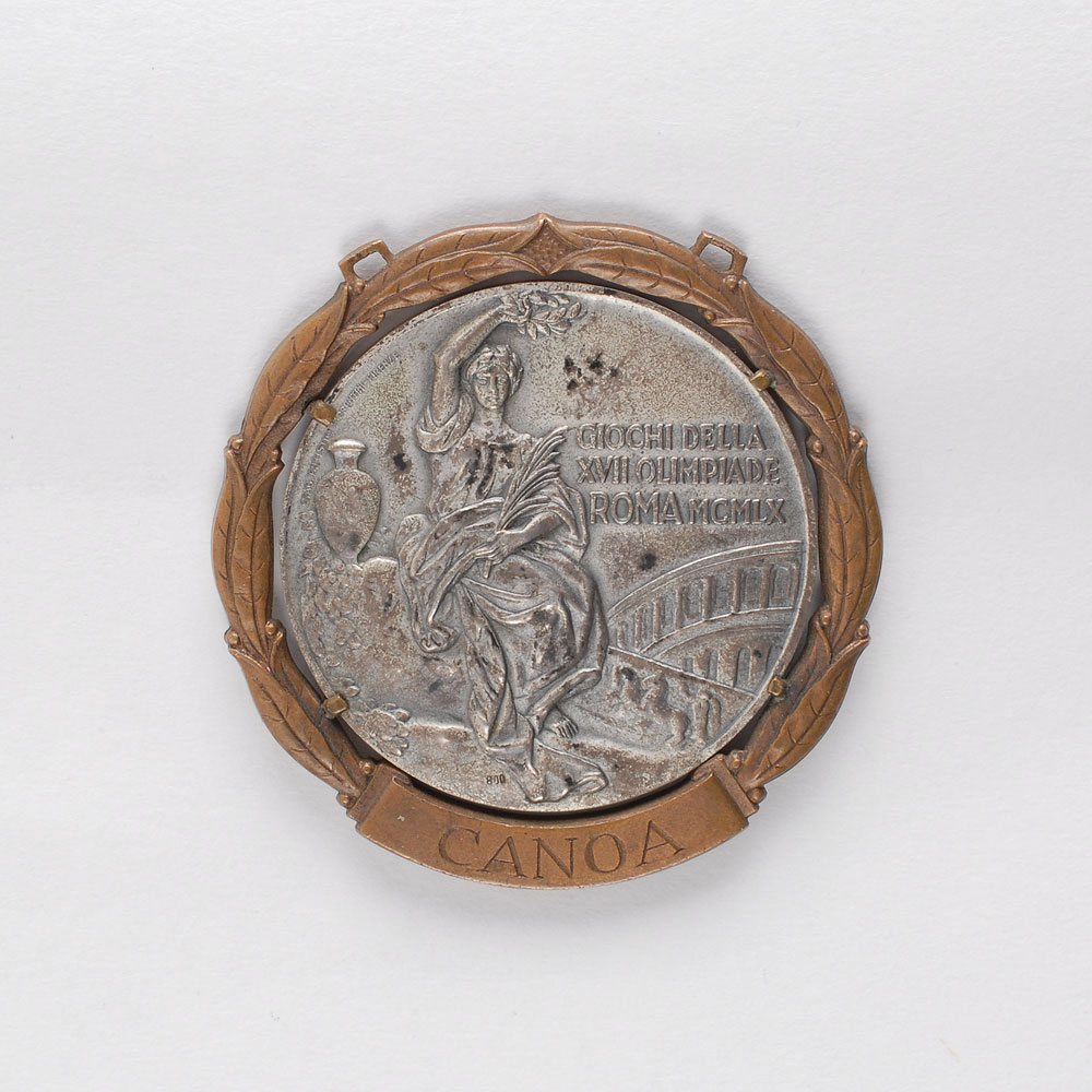 Rome 1960 Summer Olympics Silver Winner’s Medal, image size:1000x1000