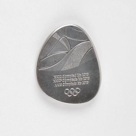 Lot #9174 Rio 2016 Summer Olympics Committee Medal - Image 1