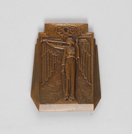 Lot #9044 Lake Placid 1932 Winter Olympics Bronze Participation Medal - Image 2