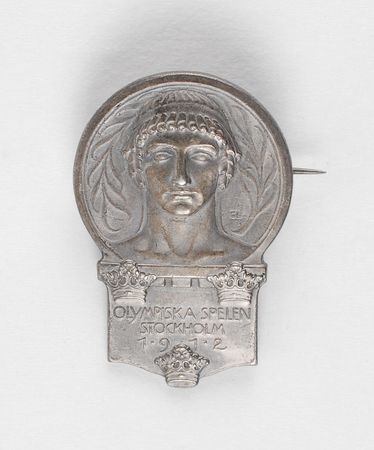 Lot #9029 Stockholm 1912 Summer Olympics Competitor?s Badge - Image 1