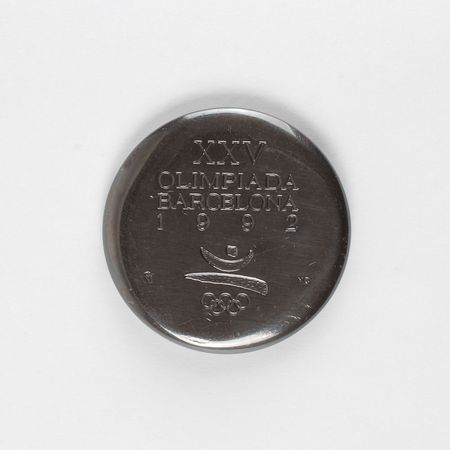 Lot #3113  Barcelona 1992 Summer Olympics Burnished Copper Participation Medal - Image 1