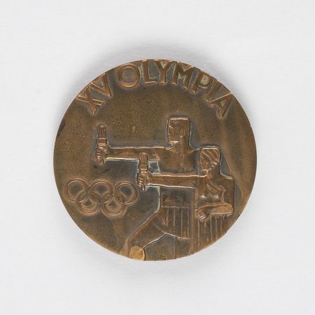 Lot #9080 Helsinki 1952 Summer Olympics Bronze Participation Medal - Image 2