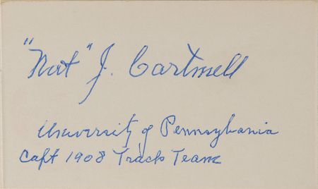 Lot #9025 London 1908 Summer Olympics: Nathaniel