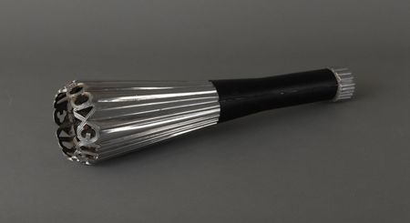 Lot #9110 Mexico City 1968 Summer Olympics ?Cast Black Leather? Torch - Image 2