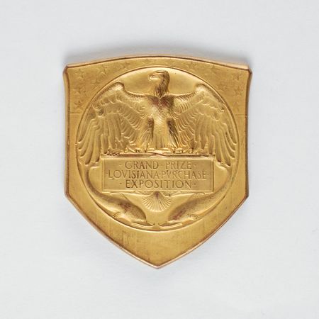Lot #9010 St. Louis 1904 Gold Gilt ?Grand Prize? Medal - Image 2