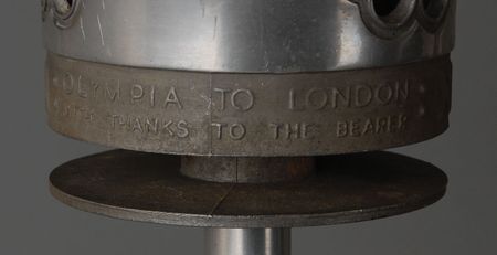 Lot #9076 London 1948 Summer Olympics Torch - Image 4