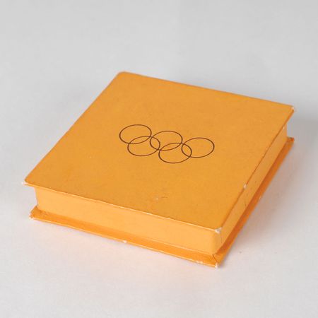 Lot #9086 Cortina 1956 Winter Olympics Bronze Participation Medal - Image 3