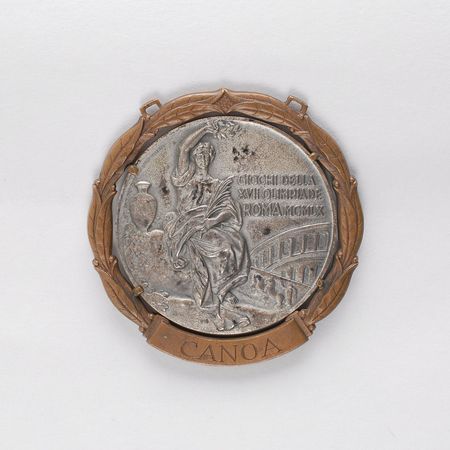 Lot #9099 Rome 1960 Summer Olympics Silver Winner?s Medal - Image 1