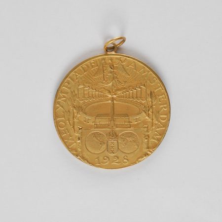 Lot #9040 Amsterdam 1928 Summer Olympics Gilt