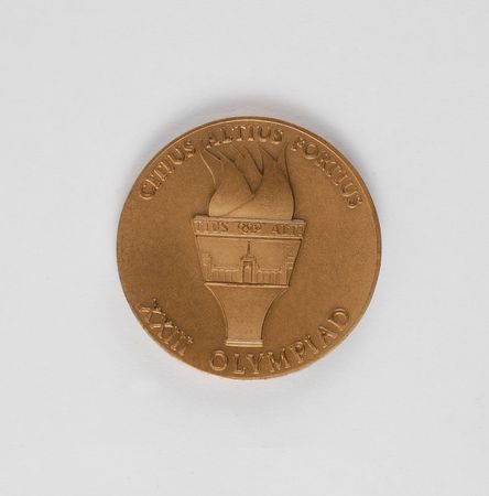 Lot #9133 Los Angeles 1984 Summer Olympics Bronze Participation Medal - Image 1