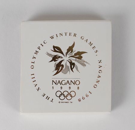 Lot #9155 Nagano 1998 Winter Olympics Bronze Participation Medal - Image 3