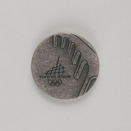 Lot #9164 Torino 2006 Winter Olympics Participation Medal - Image 1