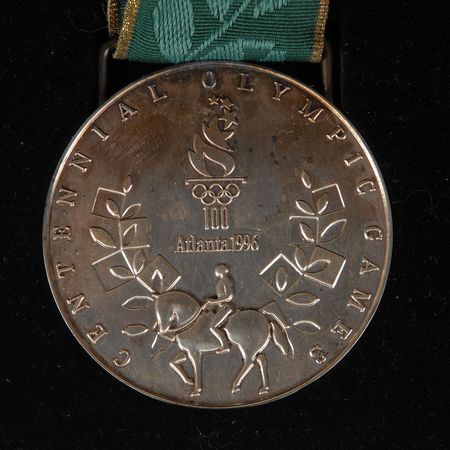 Lot #9151 Atlanta 1996 Summer Olympics Set of Gold, Silver, and Bronze Winner’s Medals - Image 9