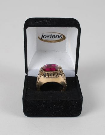 Lot #9138 Calgary 1988 Winter Olympics Team USA Hockey Ring - Image 5