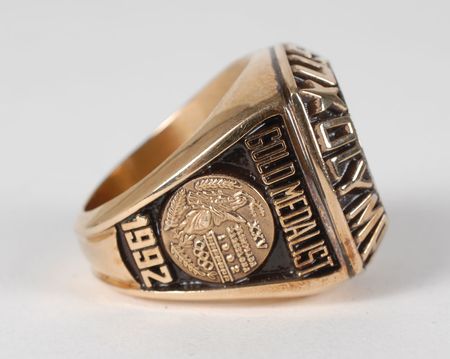Lot #9147 Barcelona 1992 Summer Olympics Team USA ?Dream Team? Basketball Ring - Image 2