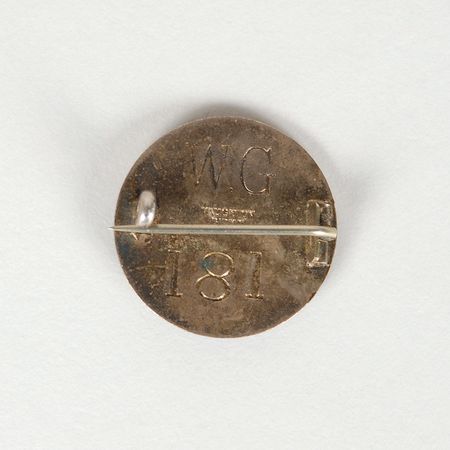 Lot #9020 London 1908 Olympics ‘Winter Games’ Athlete’s Badge - Image 2