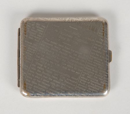 Lot #9053 Los Angeles 1932 Summer Olympics Cigarette Case - Image 2