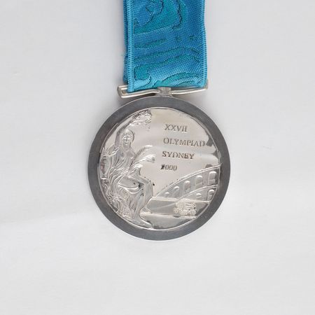 Lot #9156 Sydney 2000 Summer Olympics Silver Winner?s Medal for Baseball - Image 1