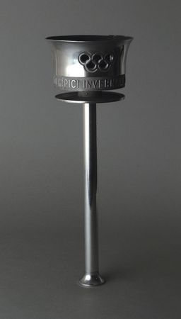 Lot #9089 Cortina 1956 Winter Olympics Torch