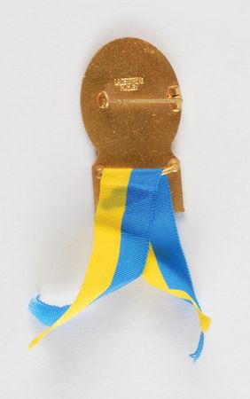 Lot #9093 Stockholm 1956 Summer Olympics Organizing Committee Badge - Image 2