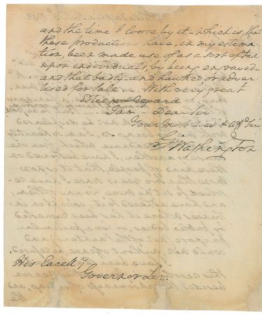 Lot #1 George Washington: Disdainful of those monetizing his likeness, Washington resolves to 