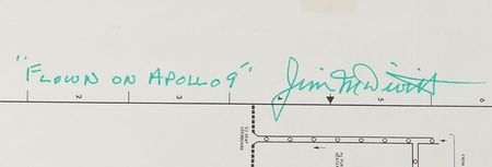 Lot #320 Jim McDivitt's Apollo 9 Flown Schematic: Schematic for CSM Fuel Cell 1?a point of failure on Apollo 13?flown on the Apollo 9 LM ?Spider? - Image 2