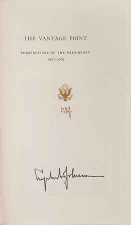 Lot #91 Lyndon B. Johnson Book - Image 1