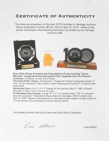 Lot #6285 Buzz Aldrin - Image 4