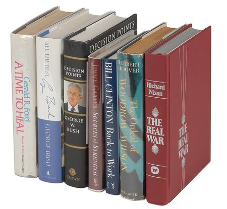Lot #97 Presidents: Mini library of president-signed books - Image 8