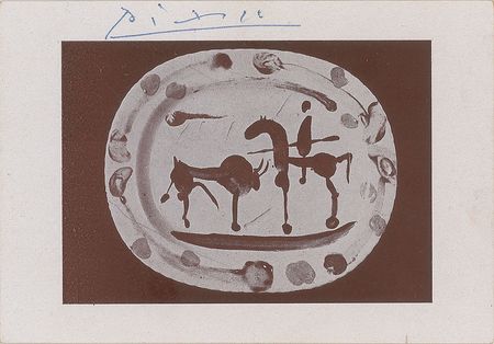 Lot #389 Pablo Picasso: Bullfighting postcards from the curatorâ€™s collection - Image 3