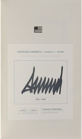 Lot #108 Donald Trump Book - Image 1