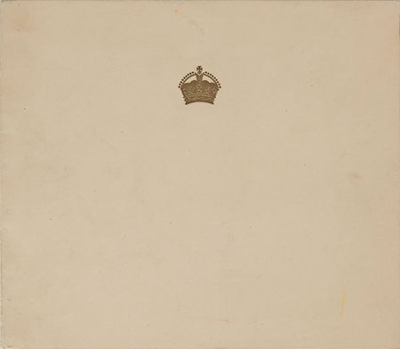 Lot #183 King George VI and Queen Elizabeth Christmas Card - Image 2