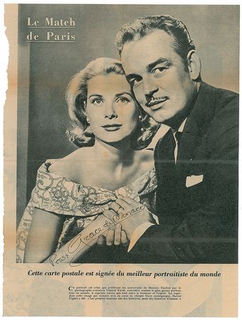 Lot #253 Princess Grace and Prince Rainier Signed Photograph - Image 2